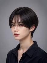 ナチュラル 渋谷(NATURAL)&nbsp;ラウンドマッシュ×フェイスレイヤー　ハンサムショート