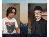 《メンズ限定》カット+眉カット+スタイリング剤プレゼント付き♪
