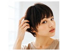 アンレーブ ヘア メイクの雰囲気（小顔見せ大人ショートボブ［米子/ショート/ボブ］）