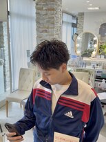 クレア(CREA)&nbsp;20代30代メンズルーズパーマアクティブショート