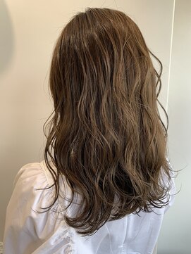 リアン(Lien) Lien☆アッシュベージュ×デザインカラー×ハイライトカラー