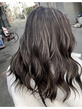 ピヨン 心斎橋(piLLon) 3Dハイライトカラー☆ダークグレージュ