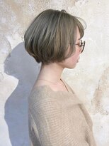 フロール(Flor)&nbsp;【flor 戸塚】*フレンチボブ+オリーブブロンド*