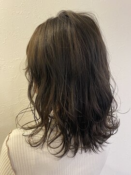 シルク(silk) ダークグレージュ