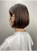 コンパクトな大人の耳かけミニボブ30代40代50代前髪ありなし