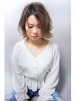 柔らかグラデーション外ハネボブ
