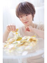 可愛らしさ満点ショートボブ