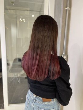 アライブ ハラジュク(ALIVE harajuku) ラベンダーピンクグラデーションカラー　ryota