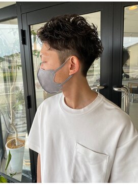 エンリッチヘア(enrich hair) ツーブロ　パーマ