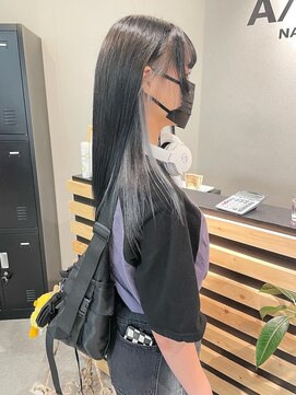 アイリー 名古屋(A/LEE) インナーカラー ホワイトグレー!