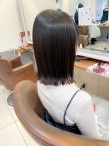 ネオリーブアイム 横浜西口店(Neolive aim)&nbsp;ナチュラルスタイル☆ 切りっぱなしボブ【横浜】