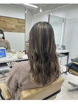 アジールヘア 所沢プロペ通り店(agir hair)&nbsp;イメチェンコントラストハイライト
