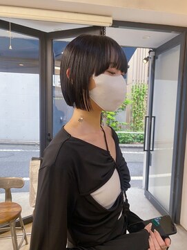 フラム 渋谷(flamme) ワイドバング、ミニマムボブ