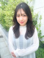 ロビー(LOBBY)&nbsp;『LOBBY』三浦　セミロング×シースルーバング