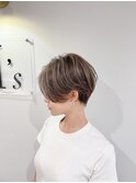 ハンサムショート×ハイライト
