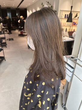 ステアケース 武蔵小杉店(stair:case) 【馬場】大人ナチュラルベージュワンレンレイヤーワンカール