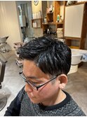 名古屋天白区梅ヶ丘スッキリビジネス7:3ツーブロック