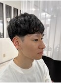 メンズ/パーマ/ツーブロック