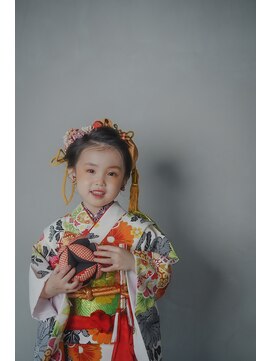 ウィロウ(WILLOW) 七五三☆5歳女の子日本髪風