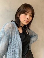 くびレイヤーイメチェン似合わせカットアッシュグレージュ