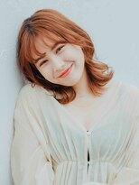 アラワラブルー(arrawarra blue)&nbsp;オレンジ×レイヤースタイル/20代/30代/40代/50代/南町/倉敷