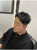 アップバングショート　メンズ/バーバー/理容室