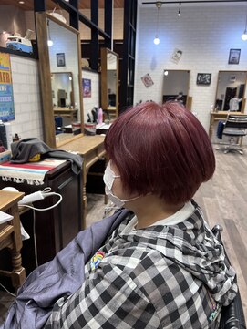 インパークス 獨協大学前駅店(INPARKS) ダブルカラー チェリーピンク