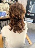 ヘアアレンジ/ヘアセット/お呼ばれヘア