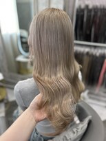 ガルボヘアー 心斎橋店(garbohair)&nbsp;ハイトーン10代20代ミルクティーベージュケアブリーチ