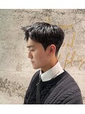 韓国ヘアダウンパーマショート