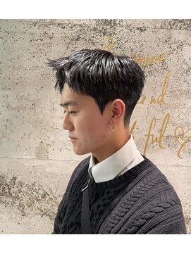 グランシャス(Grancious) men's 韓国ヘアダウンパーマショート