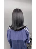 ブルーグレーラテ