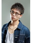 短髪スパイキーショート