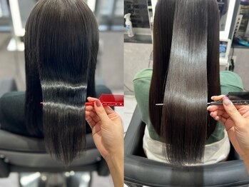 ミカシータ(micasita)の写真/丁寧なカウンセリングと髪の状態に合わせた施術で、髪への負担を最小限に◎艶やかで自然な仕上がりに感動☆