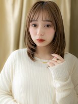 カバーヘア ブリス 上尾西口店(COVER HAIR bliss) 細めハイライト前下がりレイヤーカットA3上尾20代30代