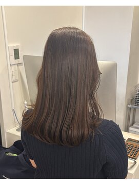 アコロン(acoron) ナチュラルベージュ 新宿/髪質改善/透明感カラー/ベージュ