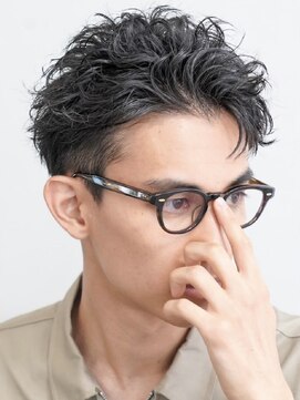 フィフス 大分(fifth) 大分ツイストスパイラルパーマメンズカットスパイキーショート