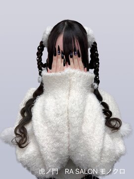 【推し活ヘア】ドーナツヘア