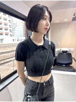 ラボバイイオエ(Lab. by ioe)&nbsp;前髪/アンブレラカラー/こなれミディ/髪質改善/イメチェン