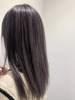ルルバイアズール 草加店(LULU by azule)&nbsp;ダブルカラー，ダークグレー，モードヘア【草加】