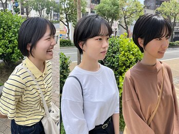 イナズマヘアー(INAZUMA HAIR)の写真/【神戸三宮】女性らしく柔らかい印象になれるショートスタイルにリピーター続出！