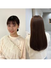 ◇真弓 理沙/stylist◇ナチュラルでお洒落なヘアスタイルお任せください☆【Instagram@rii_0419m】