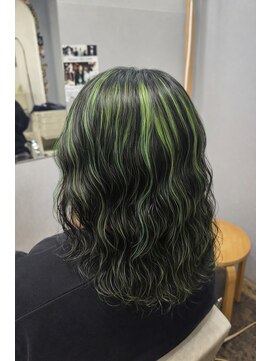 マーシー(MAAAAAC) ハイライト×グリーン