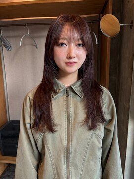 ネロ ヘアサロン 渋谷(NERO HAIR SALON) 【加藤木麻彩】ロングレイヤーカット/ブリーチなしカラー