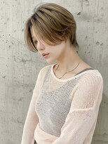 ニューヨークニューヨーク 三宮店(NYNY) ハイライトカラー/ショートヘア/大人ショート