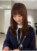 大分韓国かき上げレイヤーカット大人レイヤー顔まわりレイヤー