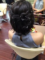 ヘアサロン ユニティ(Hair Salon Unity)&nbsp;編み込みハーフアップ
