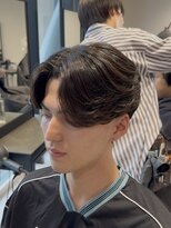 リード 渋谷店(REEED) MEN'S HAIR/強め毛流れセンターパート