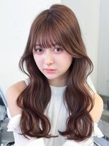 アイティー バイ アルバム 中野店(IT by ALBUM) ロング顔周りレイヤーフェイスフレーミングおくれ毛_F20992