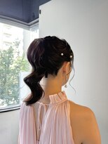 ファーストステップ 表参道(FIRST STEP)&nbsp;ポニーテール/結婚式/お呼ばれ/ドレス◎